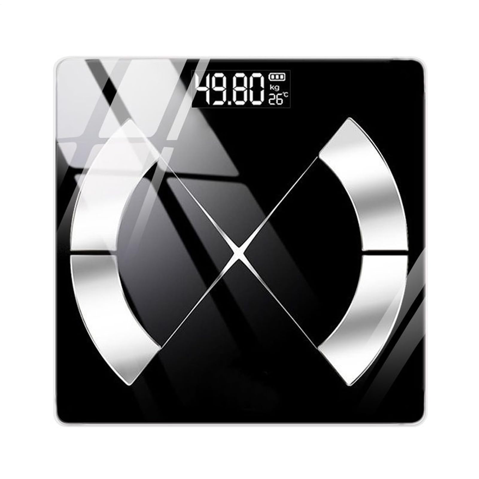 Balance Salle de Bain Poids | USB Balance Connectée Numérique Appareil Ménager de Soin Personnel Maison Bureau Voyage Sp